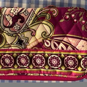 Vera Bradley makeup bag in Very Berry